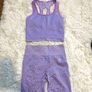 GYMSHARK LILAC ADAPT SET!